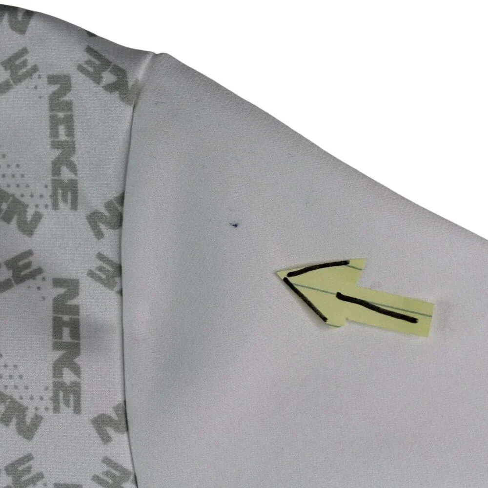 Nike Therma Fit 3XL All Over Print White Gray Hoodie Nike Spell Out Streetwear - Picture 16 of 16